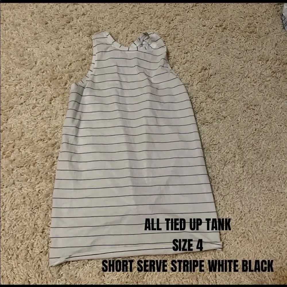 lululemon all tied up tank size 4